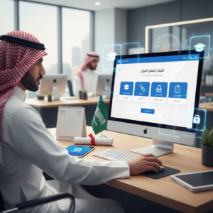 صورة توضيحية لـ طريقة تحديث المؤهل الدراسي في أبشر 1446: خطوات تعديل الشهادة عبر تواصل