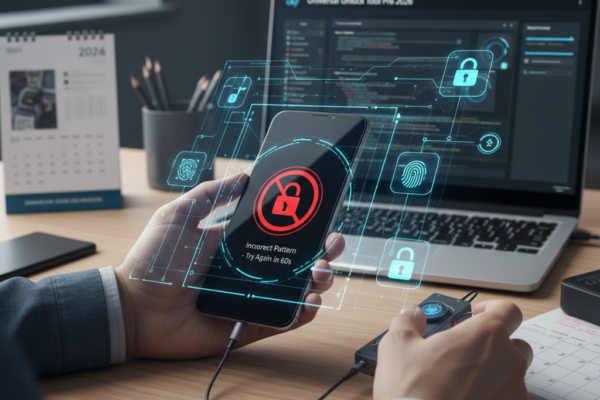 صورة توضيحية لـ كيفية فتح قفل الهاتف عند نسيان الرمز أو النمط 2026- دليل شامل