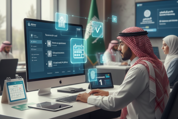 صورة توضيحية لـ طريقة تجديد الهوية الوطنية وحجز موعد الأحوال المدنية 1447 - دليل شامل