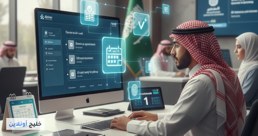 صورة توضيحية لـ طريقة تجديد الهوية الوطنية وحجز موعد الأحوال المدنية 1447 - دليل شامل