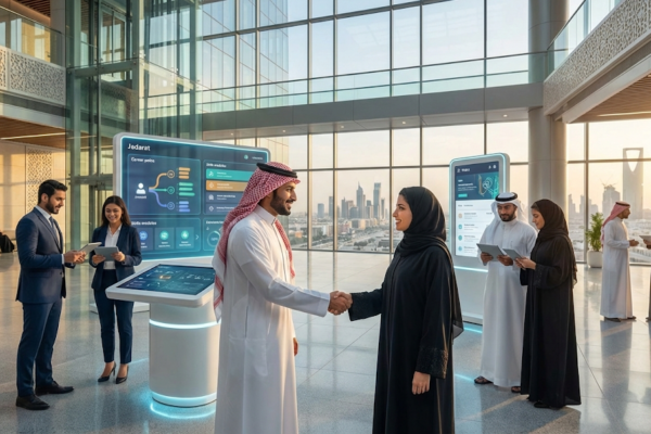 صورة توضيحية لـ دليل منصة جدارات ومسار: بوابتك للتوظيف والحياة المهنية في السعودية