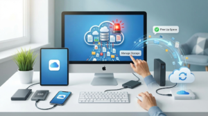 صورة توضيحية لـ حل مشكلة امتلاء مساحة تخزين iCloud نهائياً - دليل شامل 2026