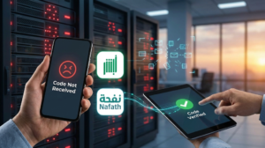 صورة توضيحية لـ حل مشكلة عدم وصول رمز التحقق أبشر ونفاذ 2026| دليل شامل