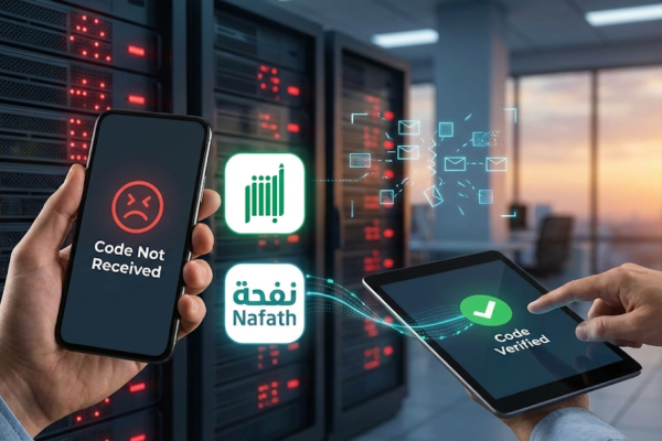 صورة توضيحية لـ حل مشكلة عدم وصول رمز التحقق أبشر ونفاذ 2026| دليل شامل